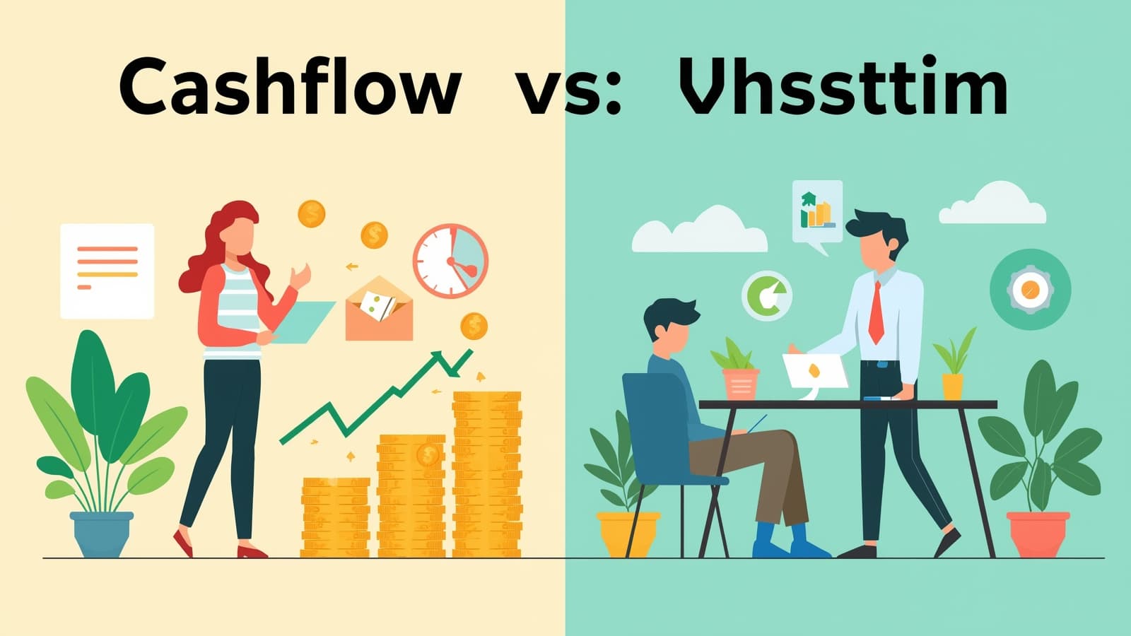 Cashflow vs. Gewinn: Die wichtigsten Unterschiede