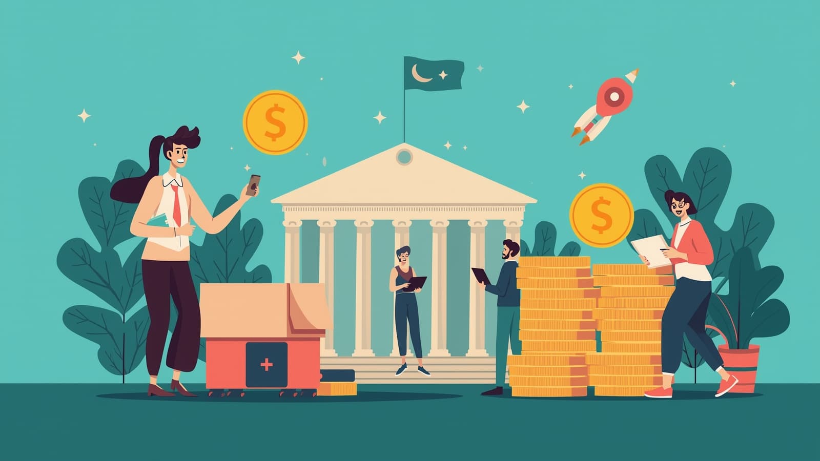 Fiskalpolitik oder Geldpolitik – wer steuert was?