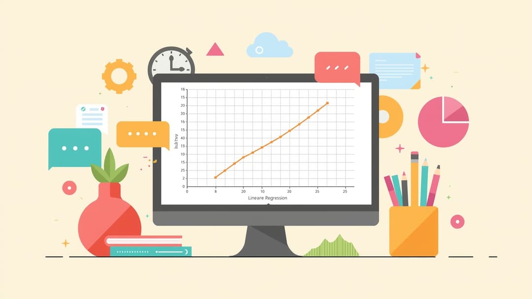 Lineare Regression einfach erklärt: Formel & Beispiel
